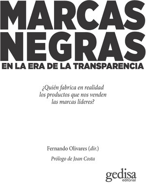 cover image of Marcas negras